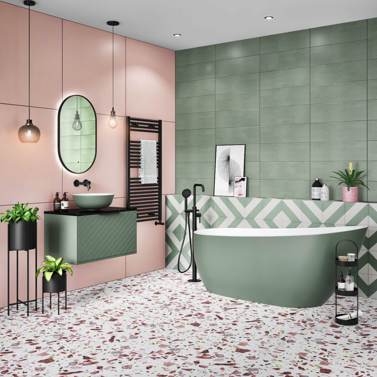 How to embrace the Bathroom Colour of 2023 – Sage Green