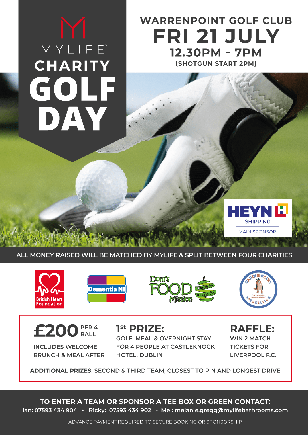 MyLife Charity Golf Day 2023