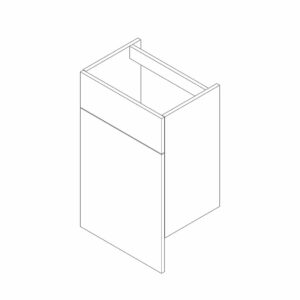 Stockton Standard 500mm Back to Wall WC Kit