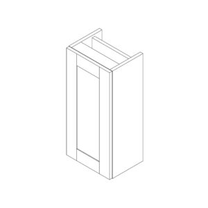 Gresham Slimline 300mm 1 Door Storage Unit Kit