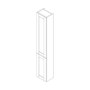 Gresham Slimline 300mm 2 Door Tall Storage Unit Kit