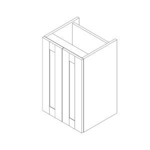 Gresham Standard 400mm 2 Door Storage Unit Kit