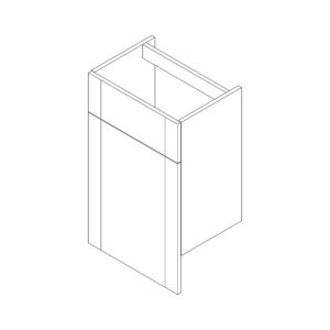 Gresham Standard 500mm Back to Wall WC Kit